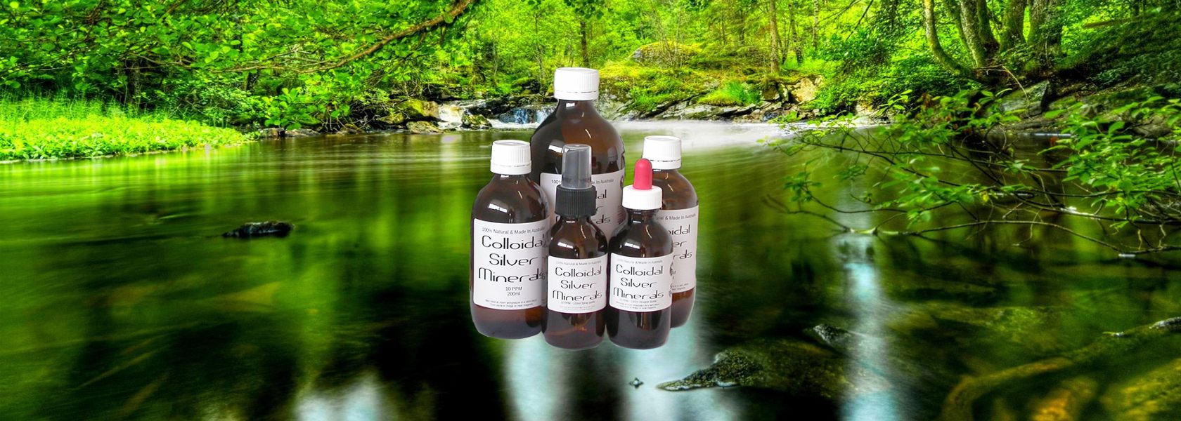 Colloidal Silver Minerals - Product Range